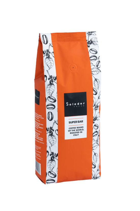 Soledor Super Bar zrnková káva - 500g