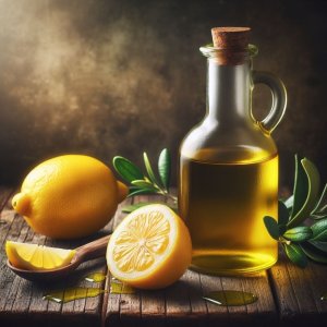 Extra panenský olivový olej s citrónem