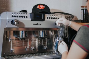 Příprava cappucina