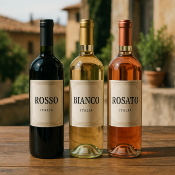 Rosso, Bianco, Rosato