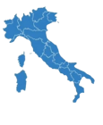 mapa italie